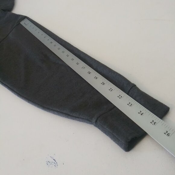 Hype Men's size L gray hooded pull over sweater - Picture 9 of 14